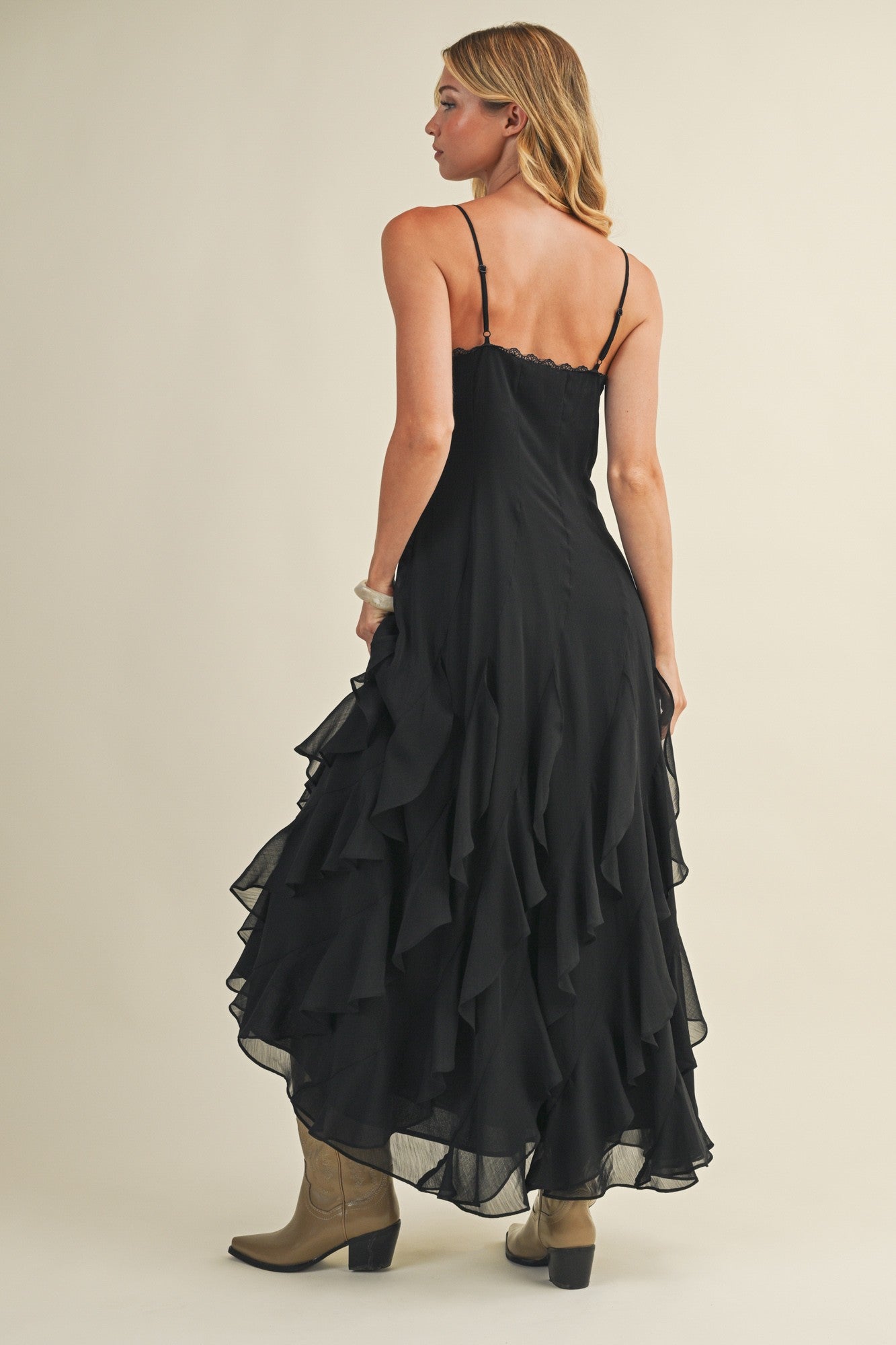 Jordyn Ruffle Maxi