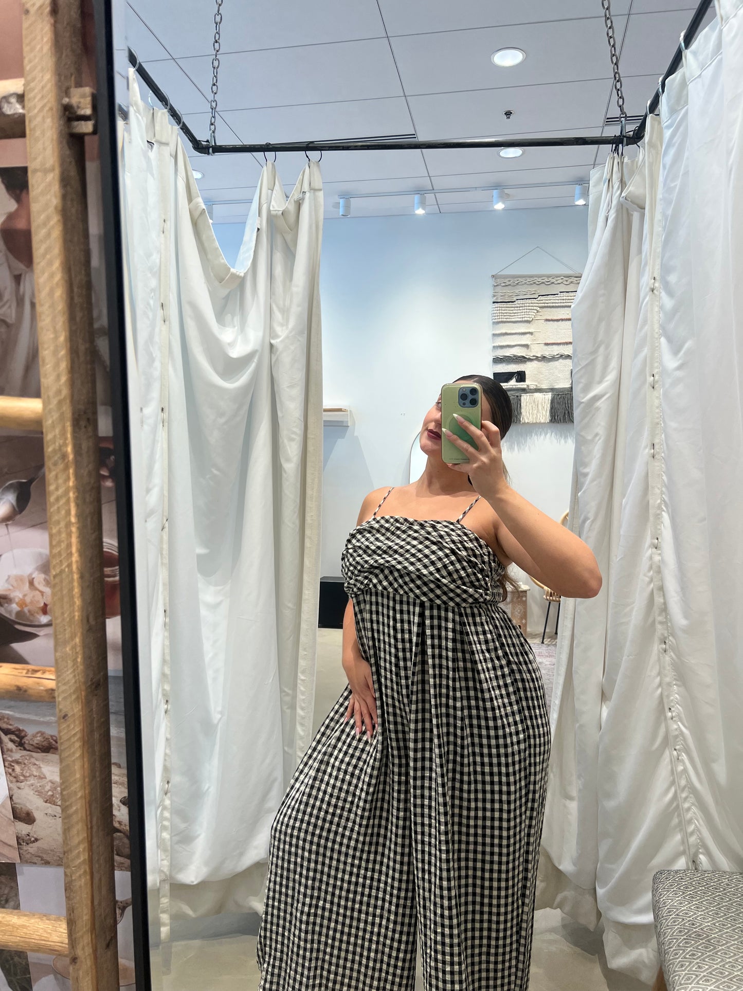 Gemma Gingham Jumpsuit