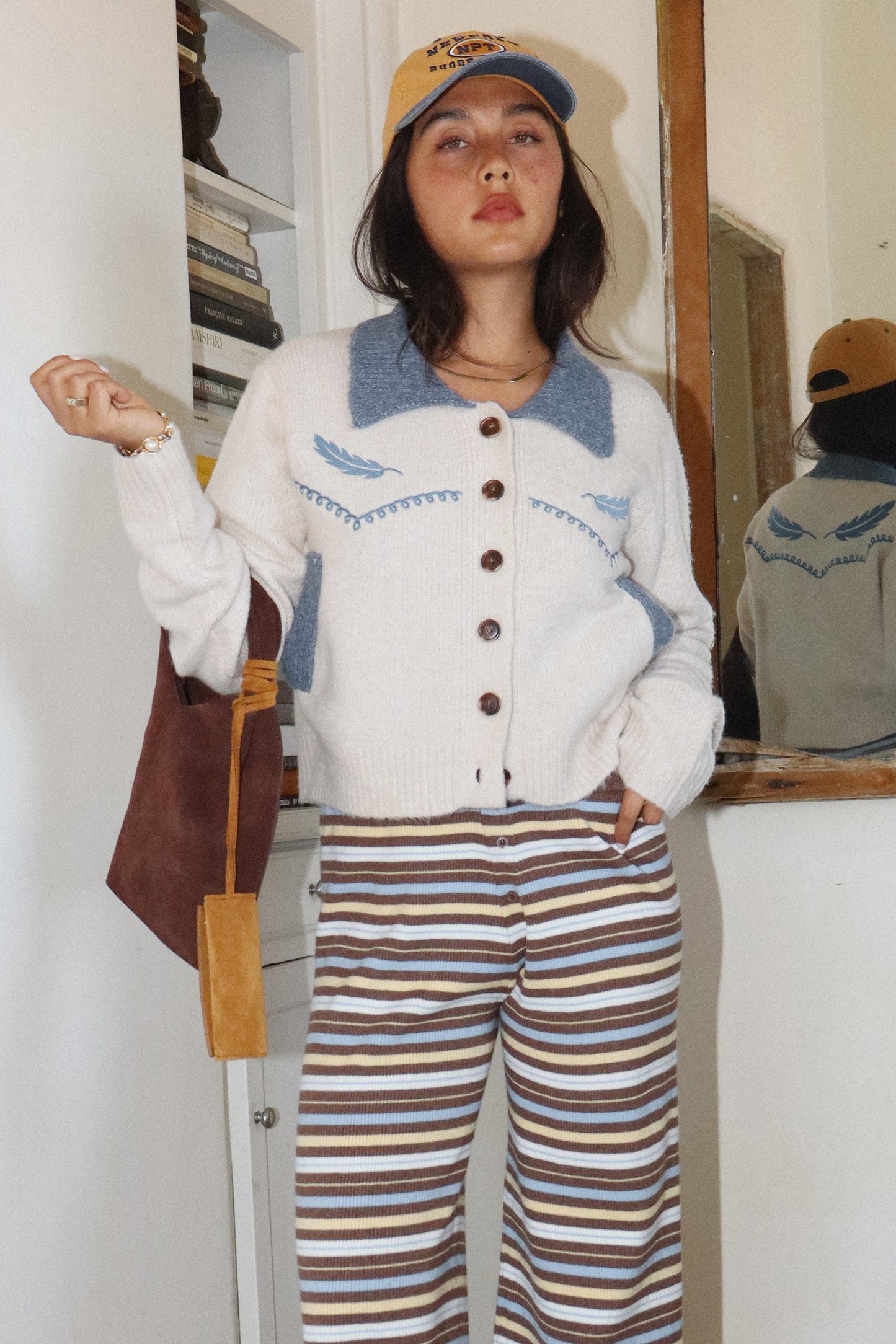 Feather Cardigan