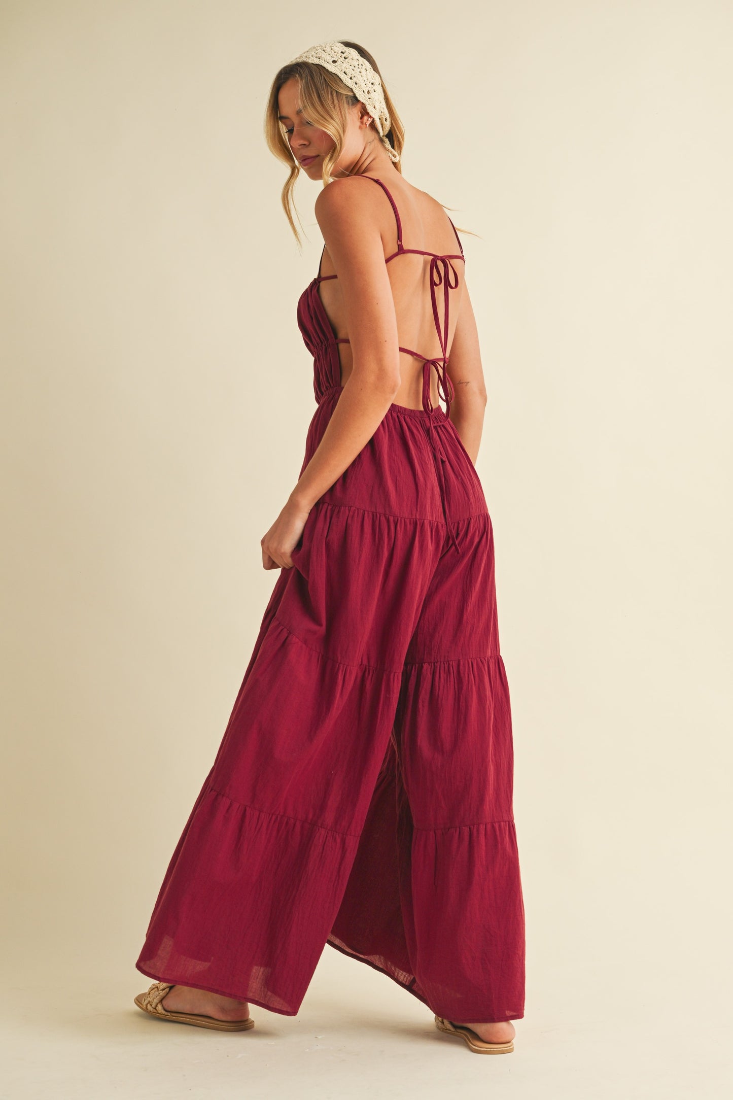 Chloe Crinkle Jumpsuit