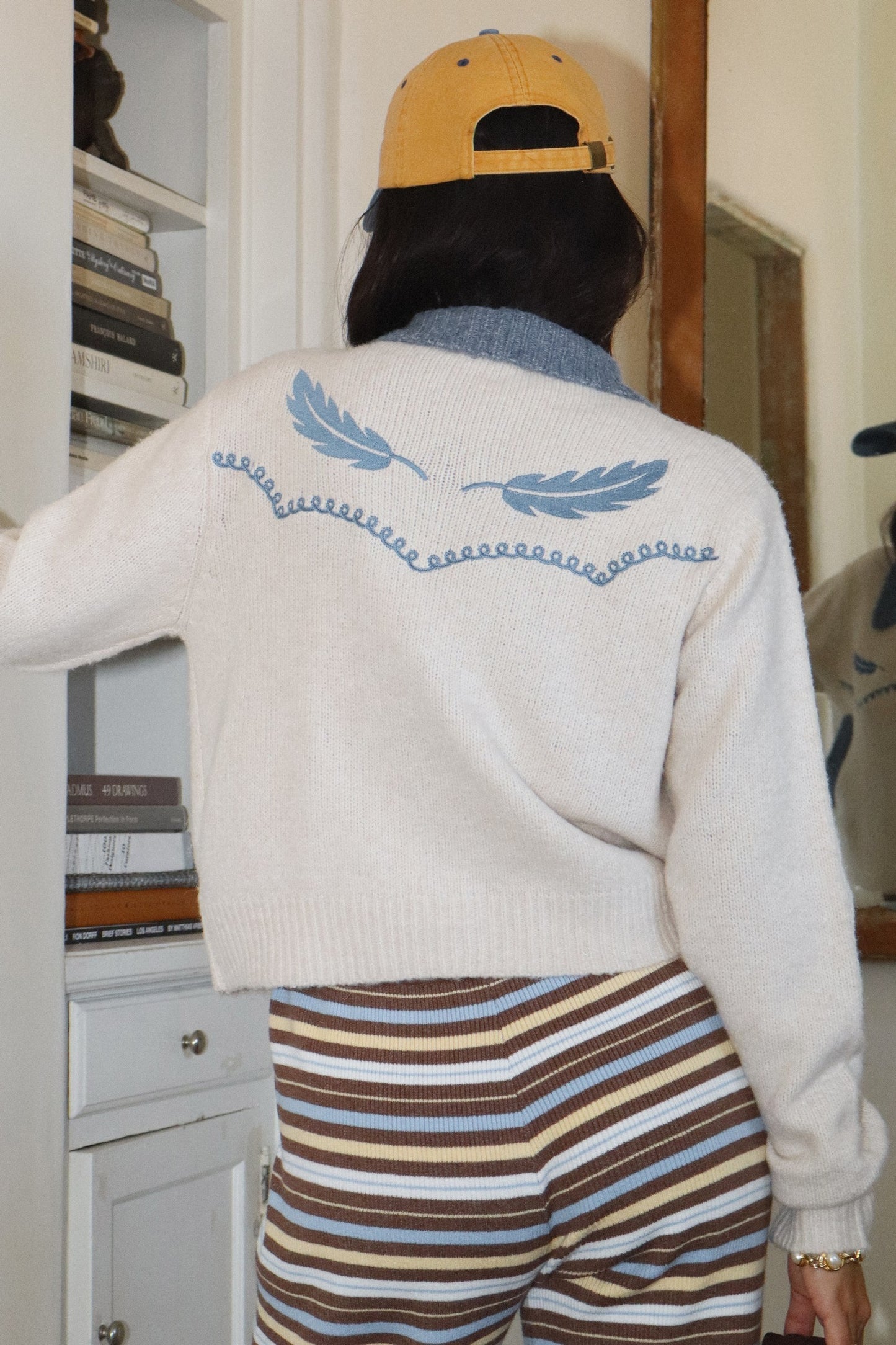 Feather Cardigan