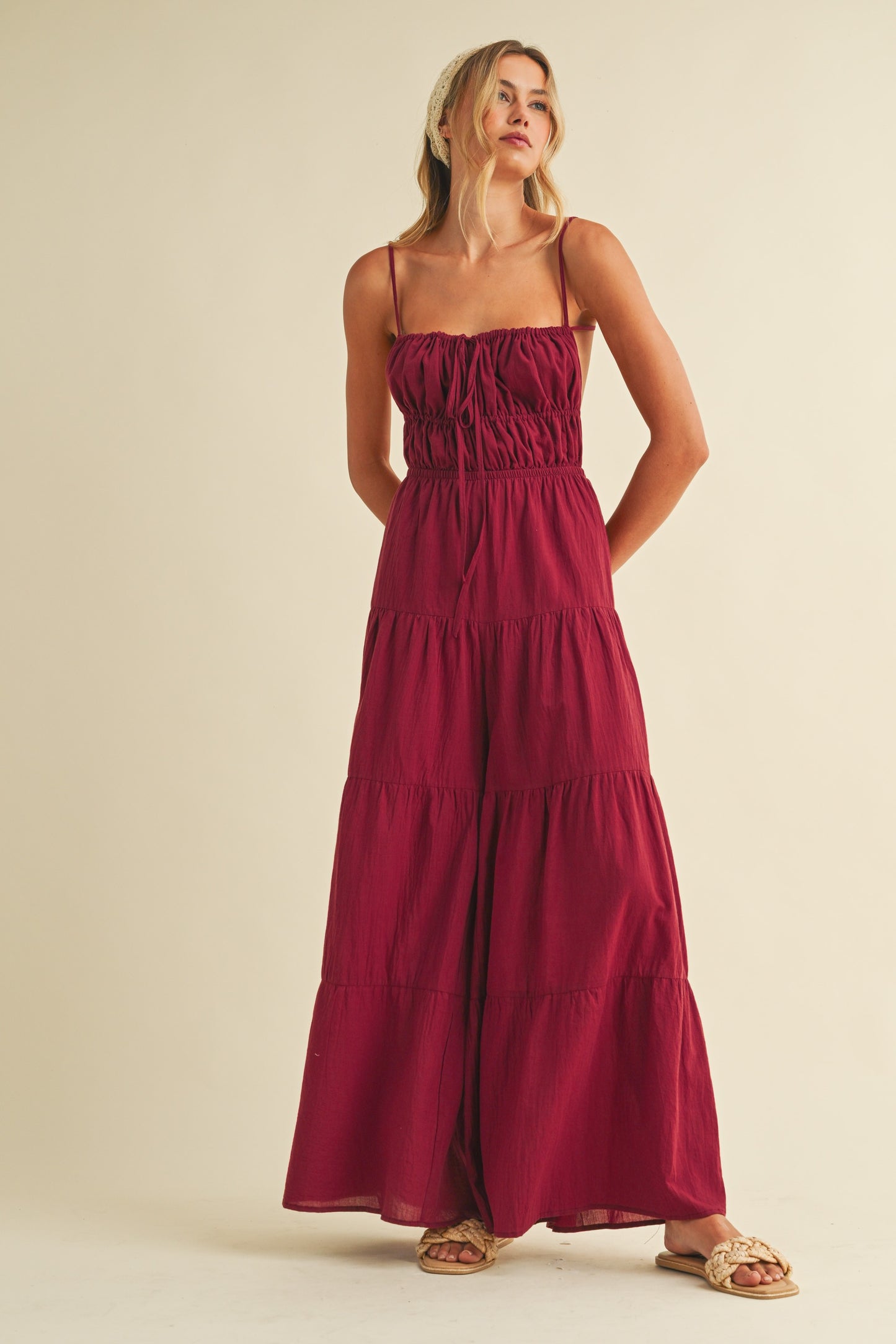 Chloe Crinkle Jumpsuit