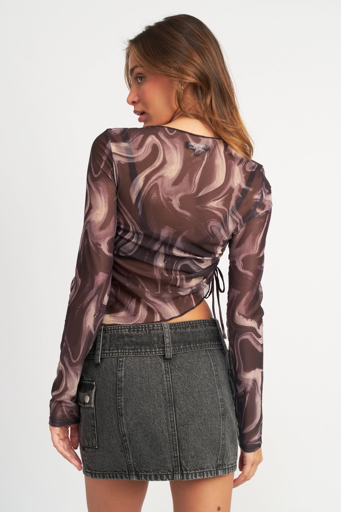 Molly Mesh Top