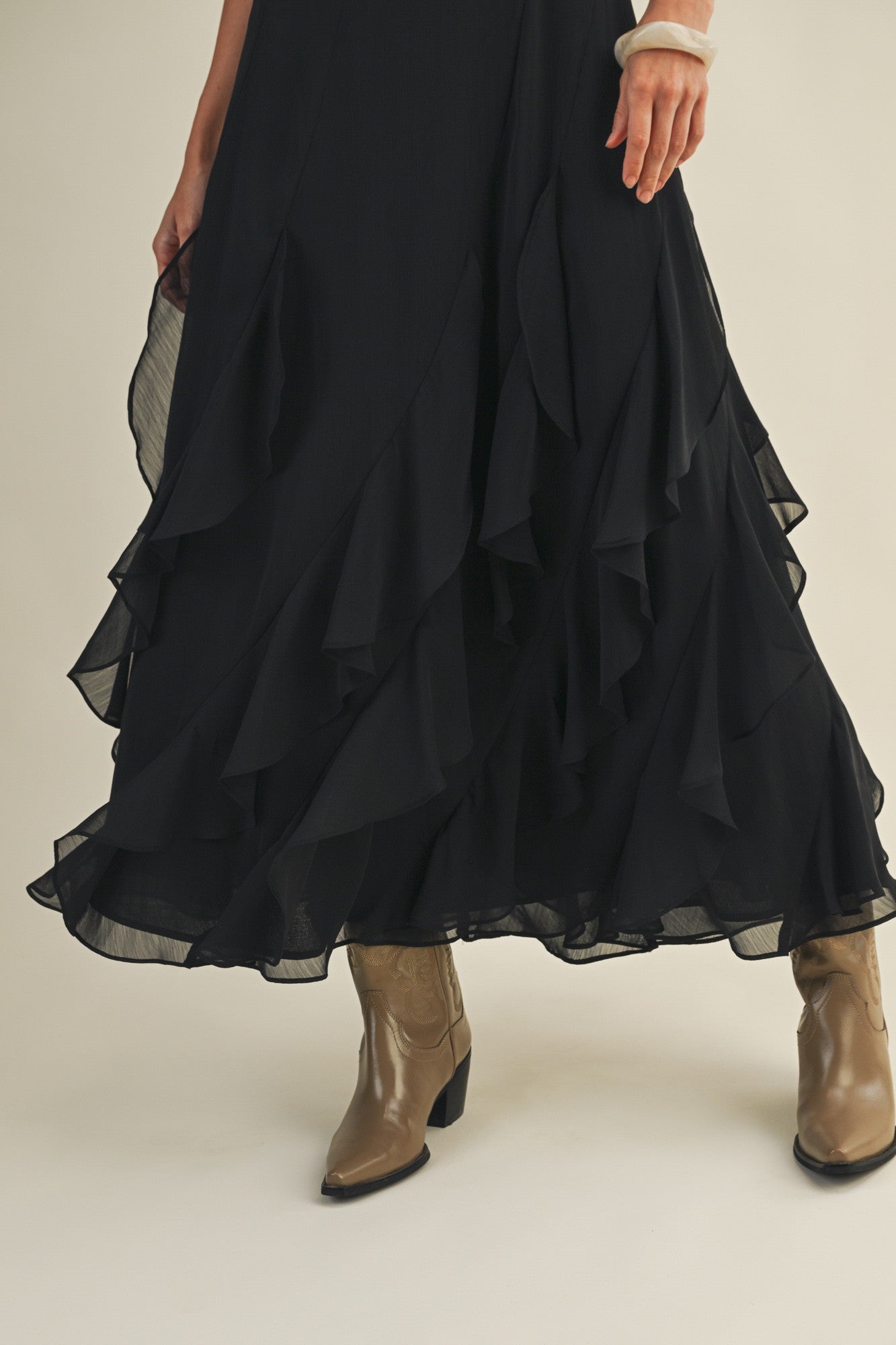 Jordyn Ruffle Maxi