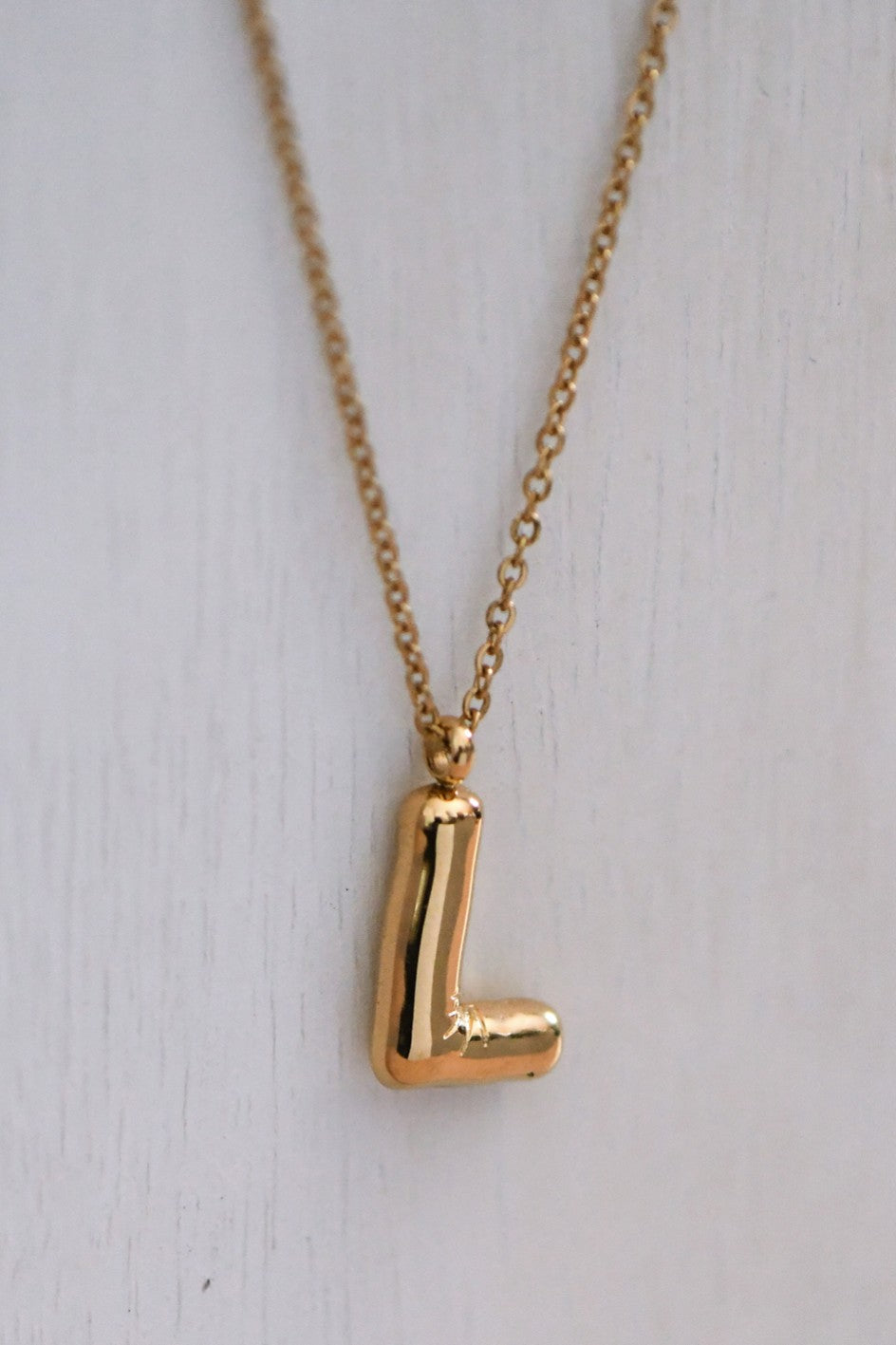 L Initial Necklace