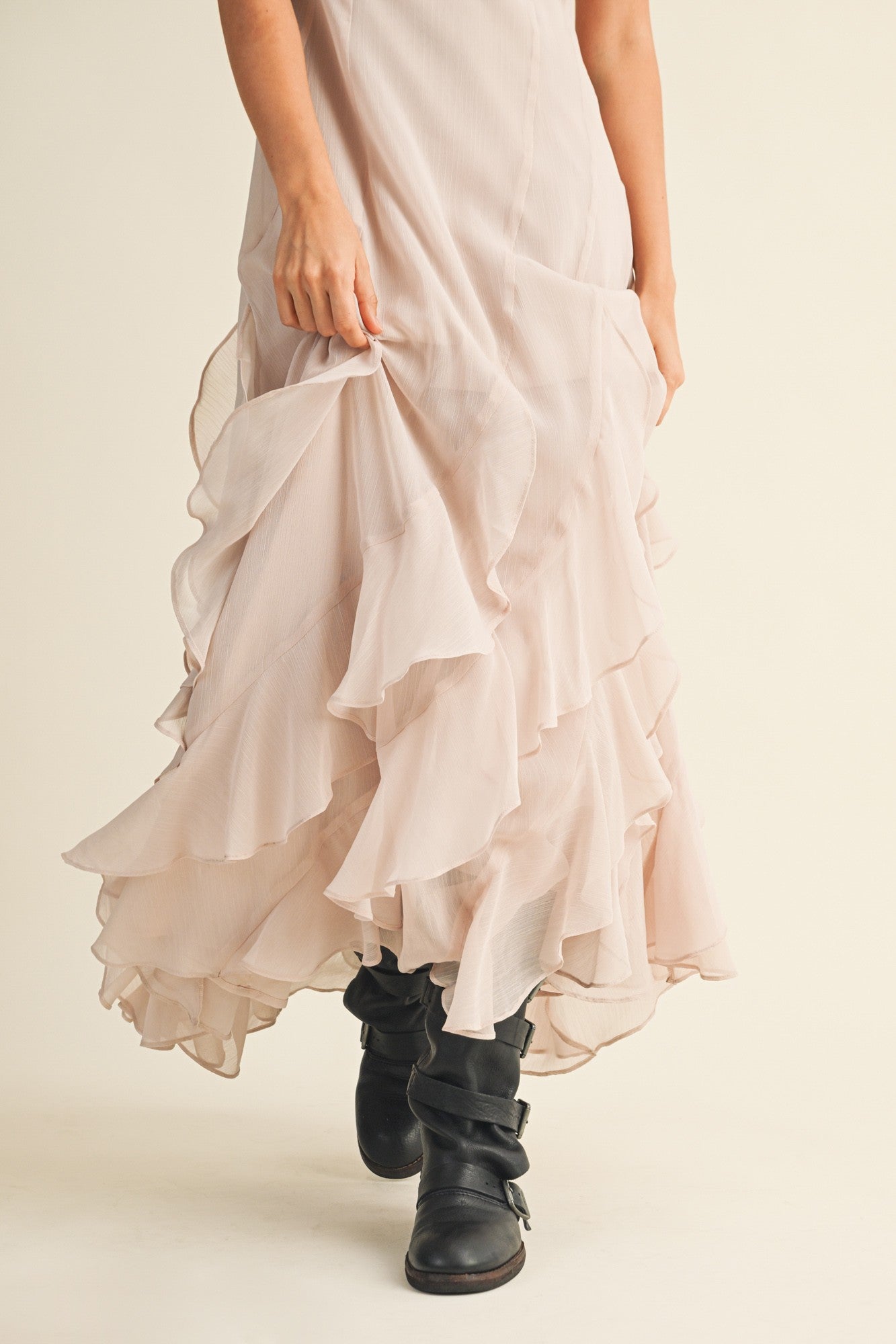 Jordyn Ruffle Maxi