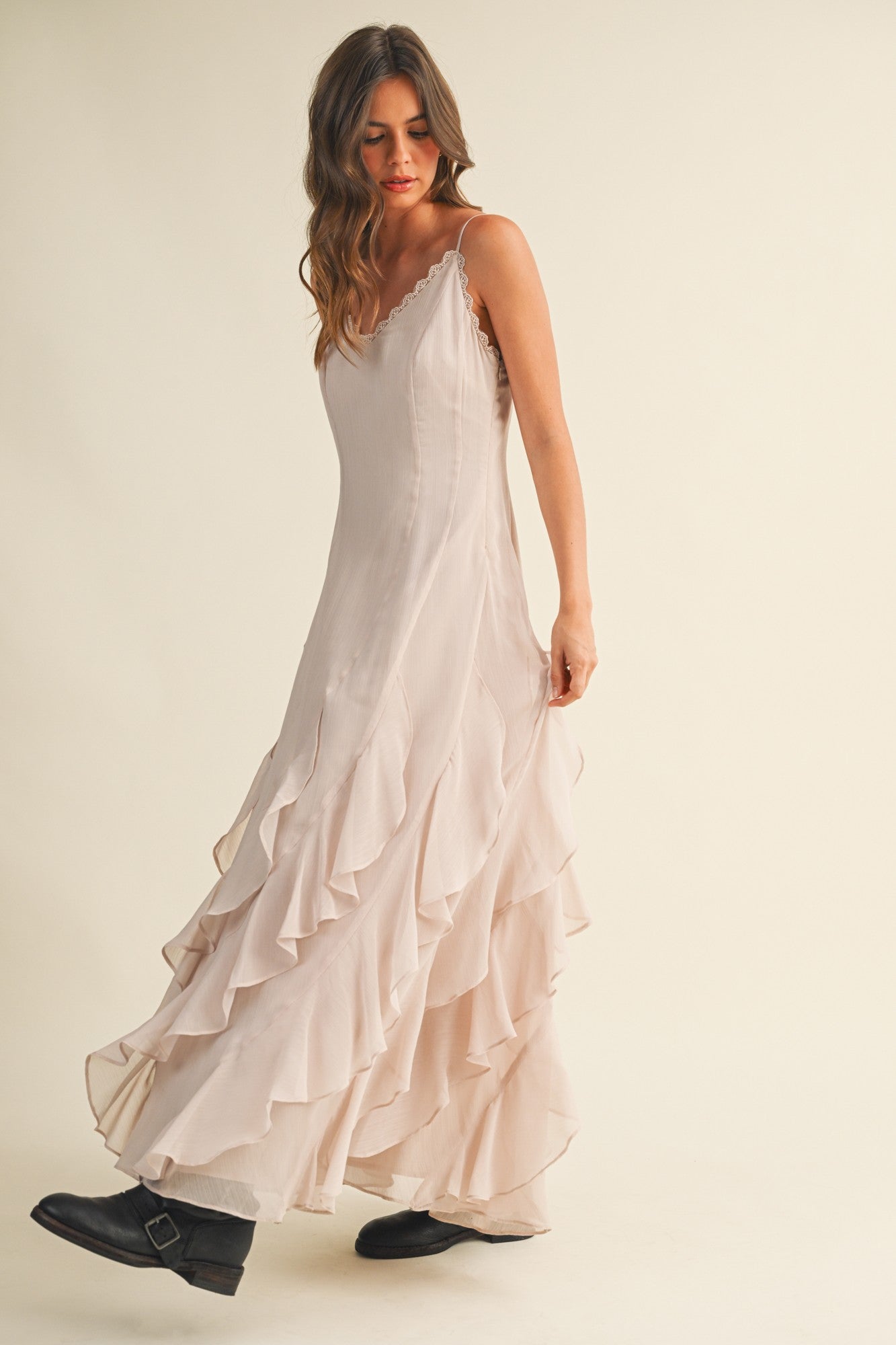 Jordyn Ruffle Maxi