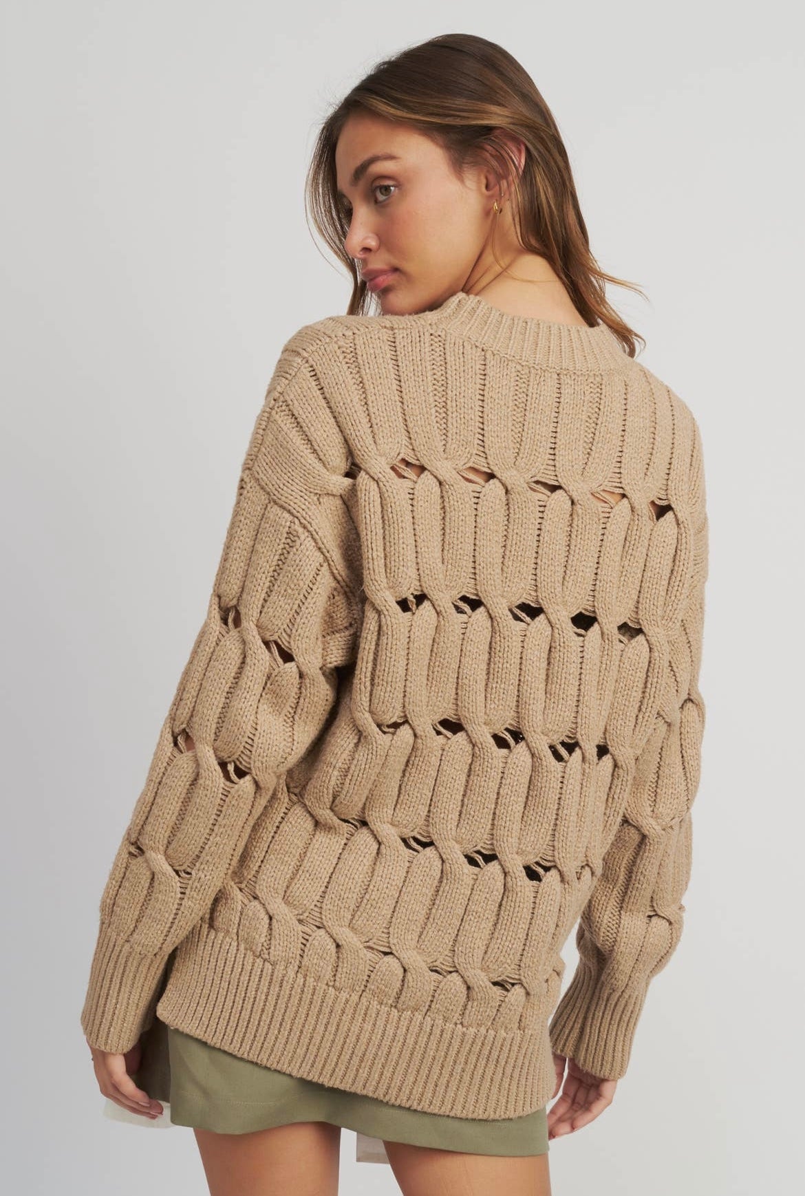 Coffee Date Knit Sweater