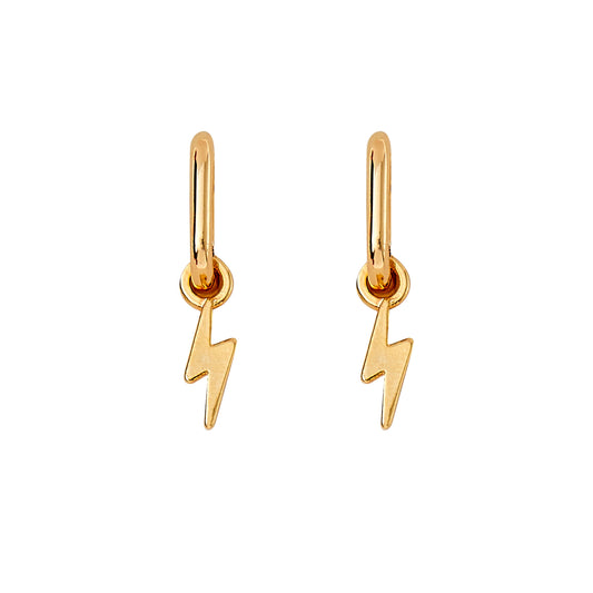 Flash Earrings- Gold
