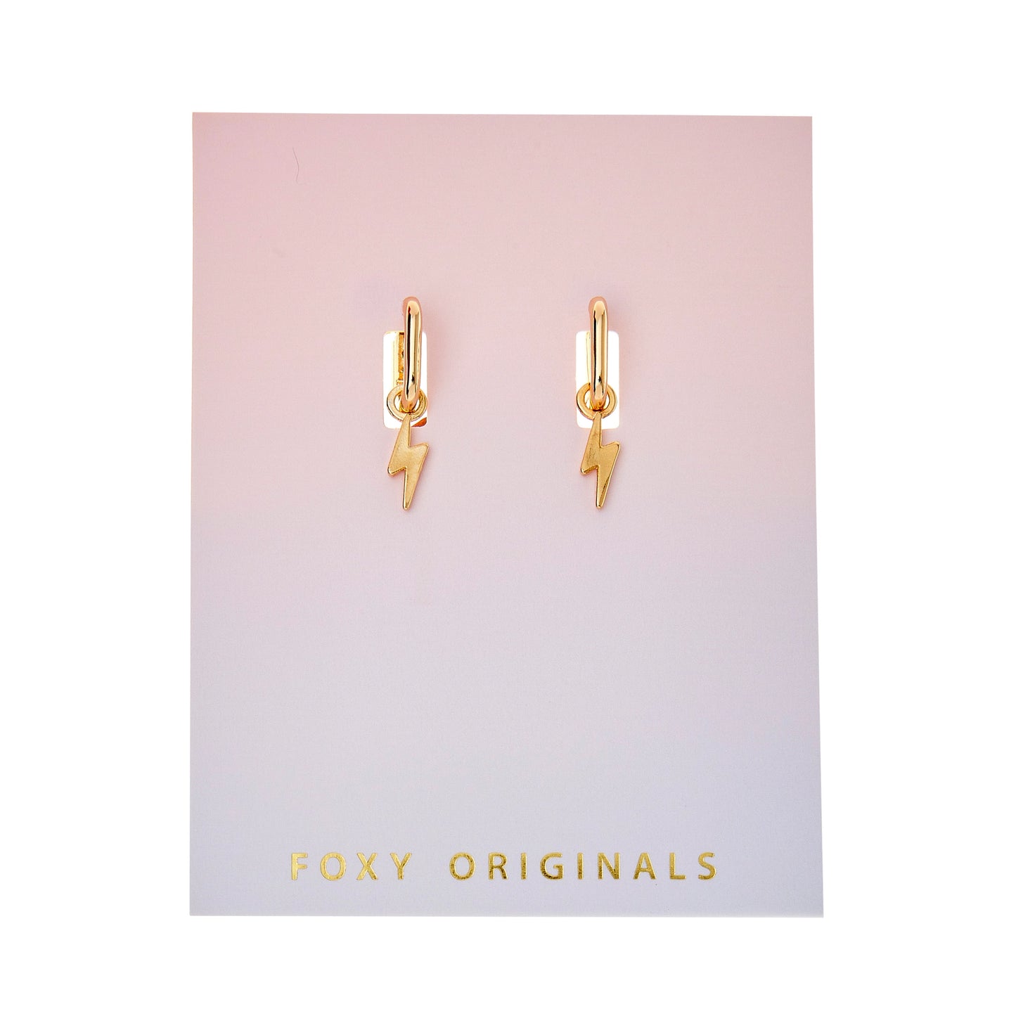 Flash Earrings- Gold