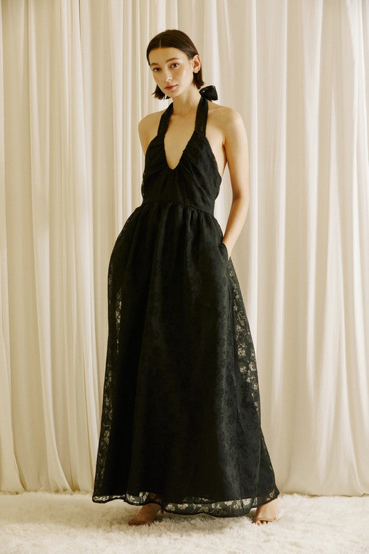 Monet Lace Maxi Dress