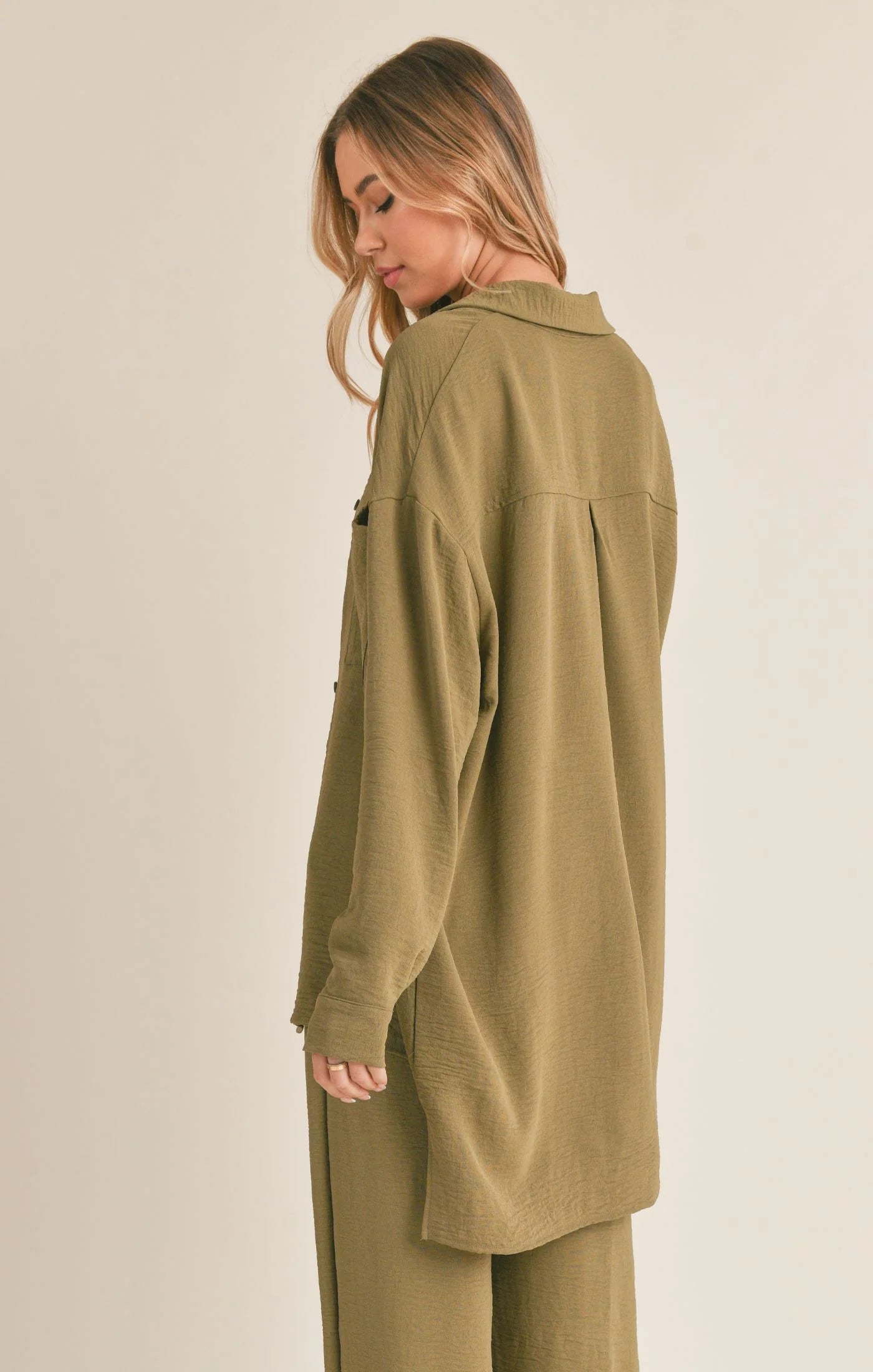 Run Free Button Down Shirt