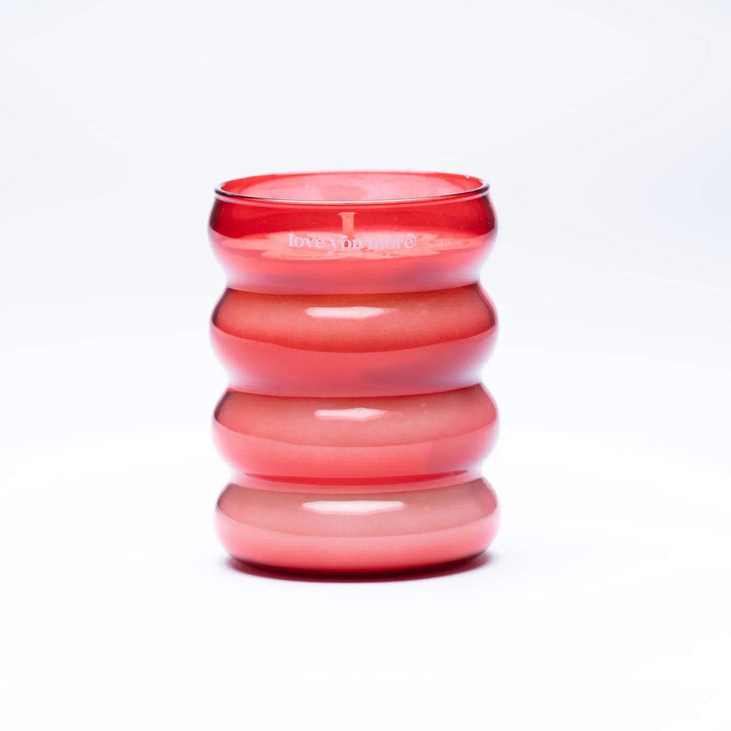 Love You More • Wiggle Collection • Red • 9 oz Soy Candle