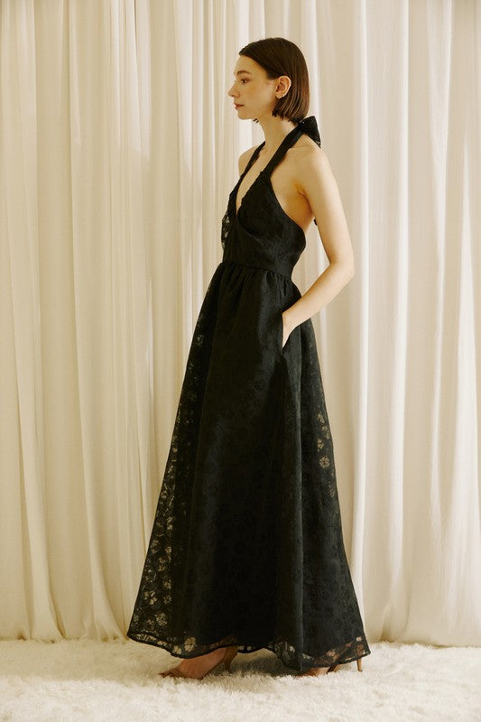 Monet Lace Maxi Dress