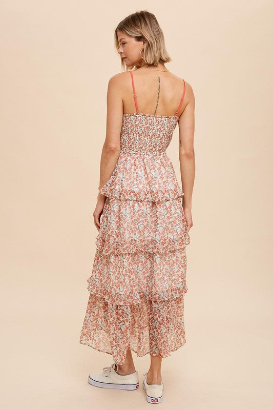 Sicily Floral Midi