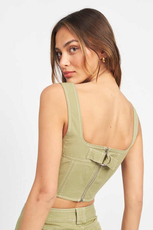Gina Corset Top