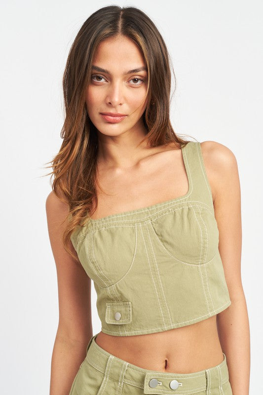 Gina Corset Top
