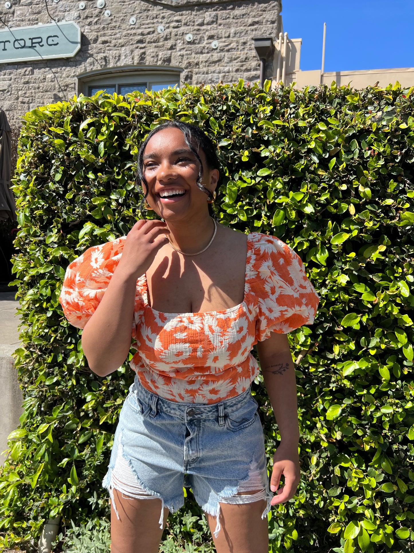 Orange Dream Bodysuit