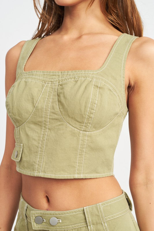 Gina Corset Top
