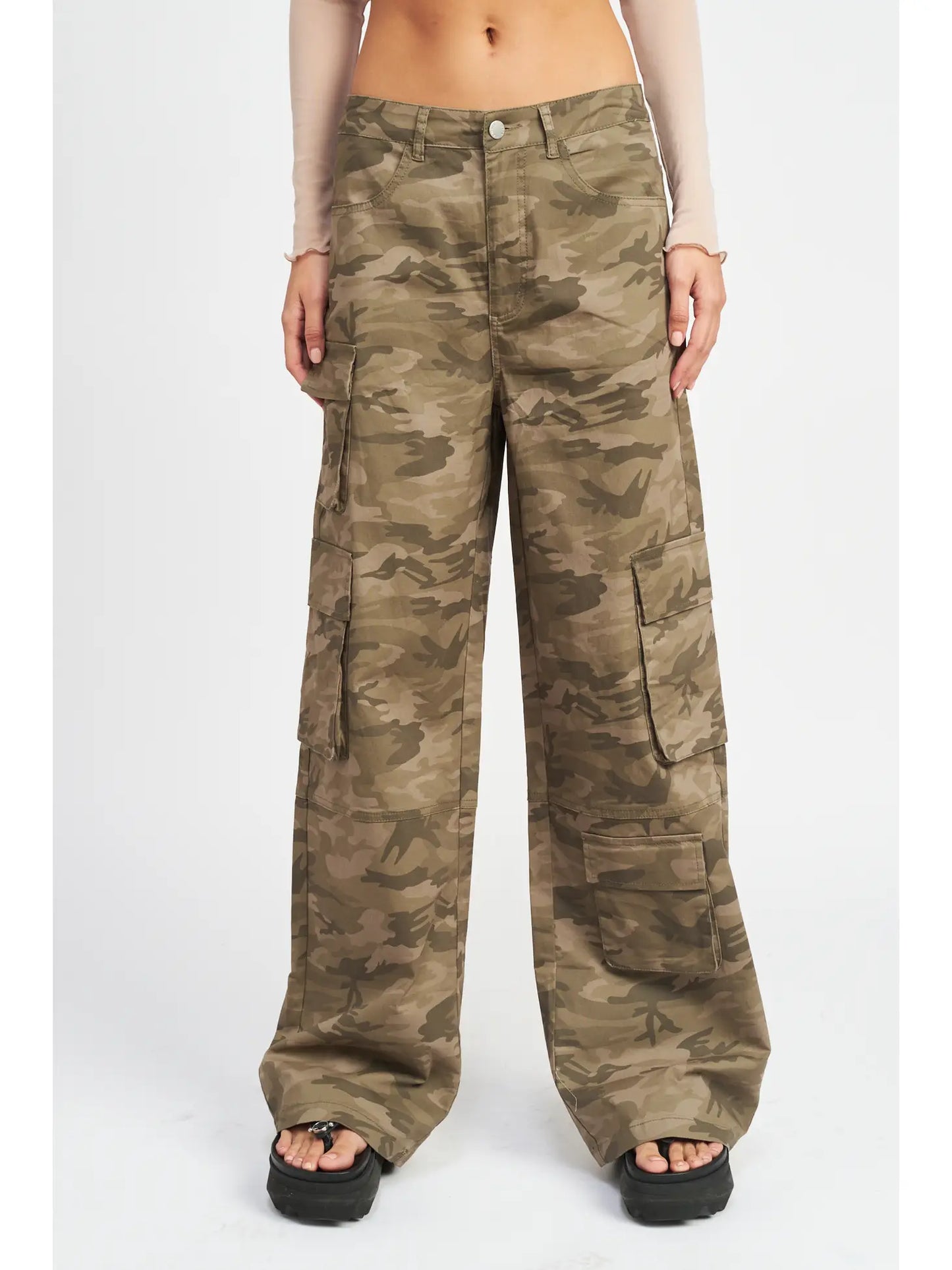 No Rush Camo Cargo