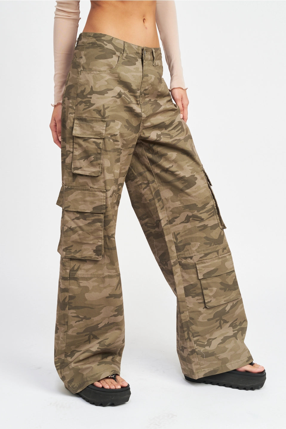 No Rush Camo Cargo