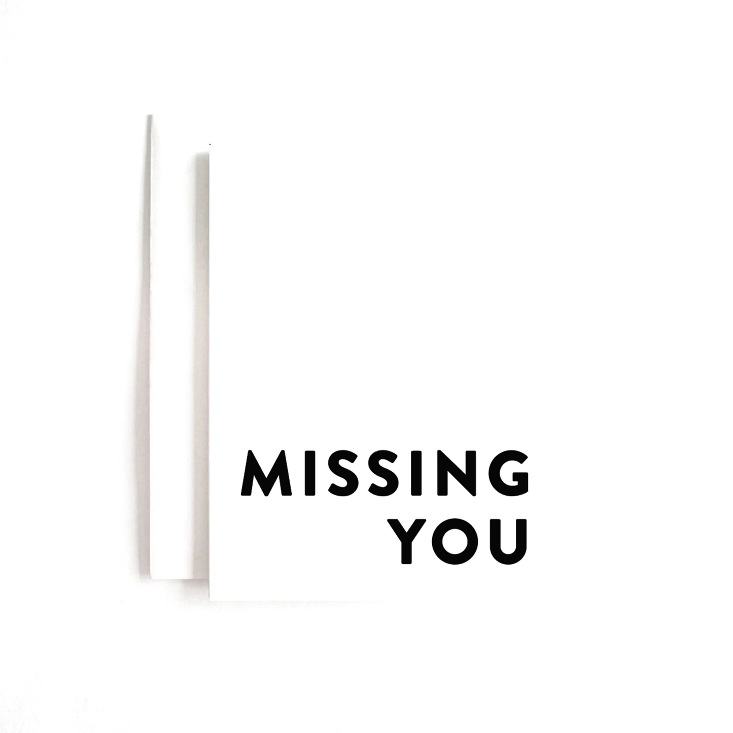 Missing you