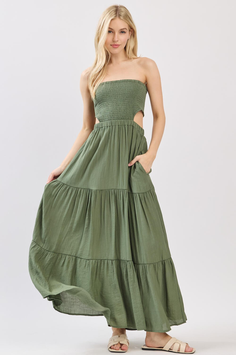 Verona Strapless Maxi