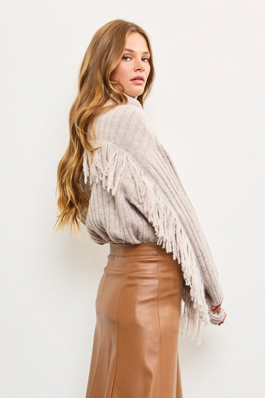 Fergie Fringe Sweater