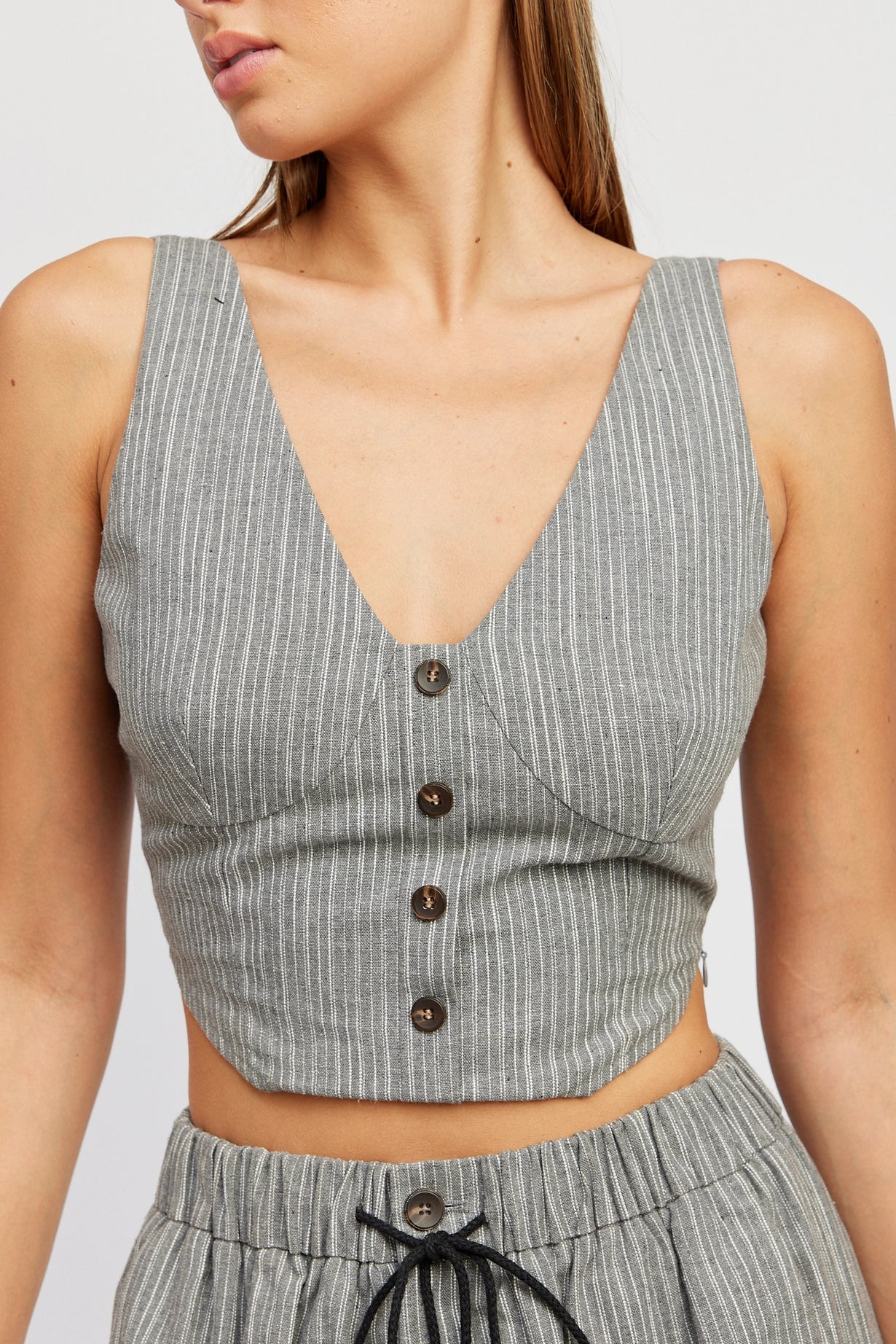 She Means Business Crop Top