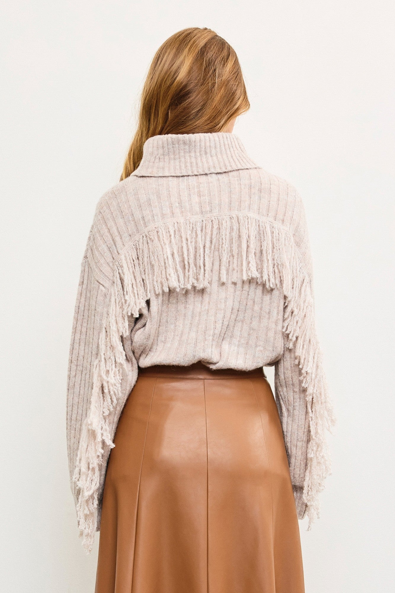 Fergie Fringe Sweater