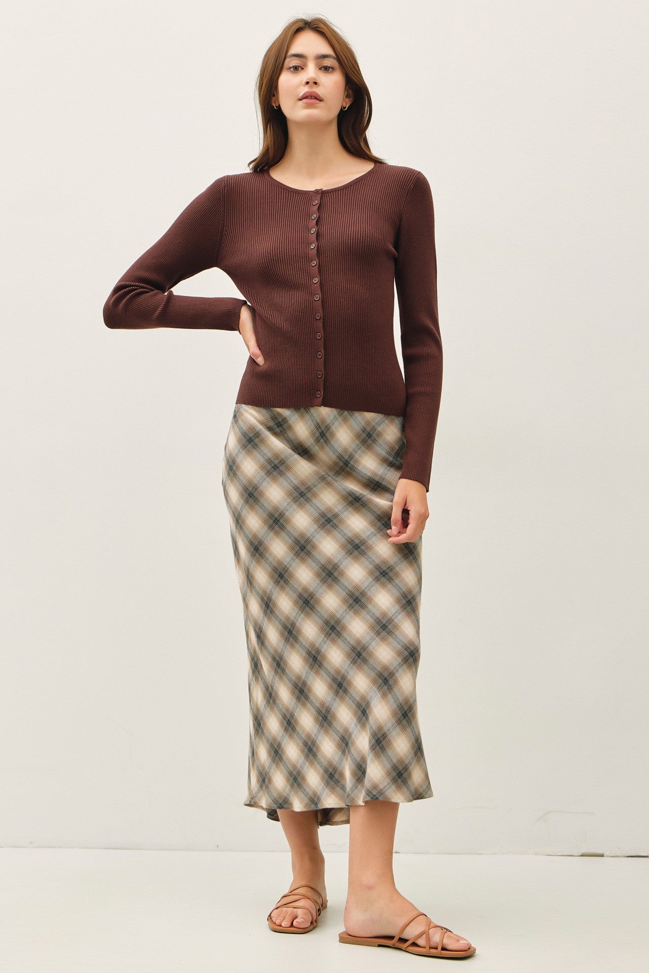 Teddy Ribbed Cardigan