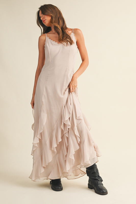 Jordyn Ruffle Maxi
