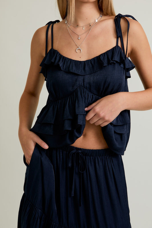 Taylor Ruffle Tank