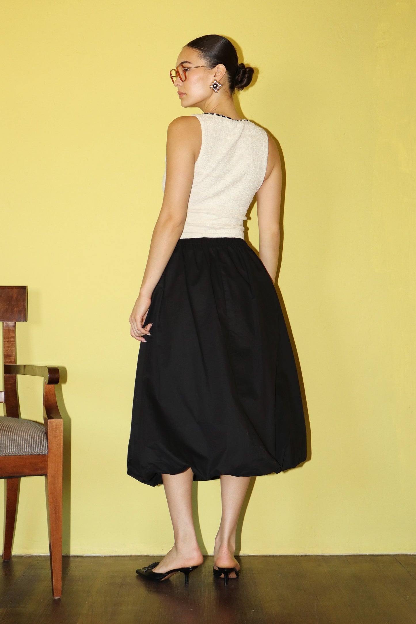 Blair Bubble Midi Skirt