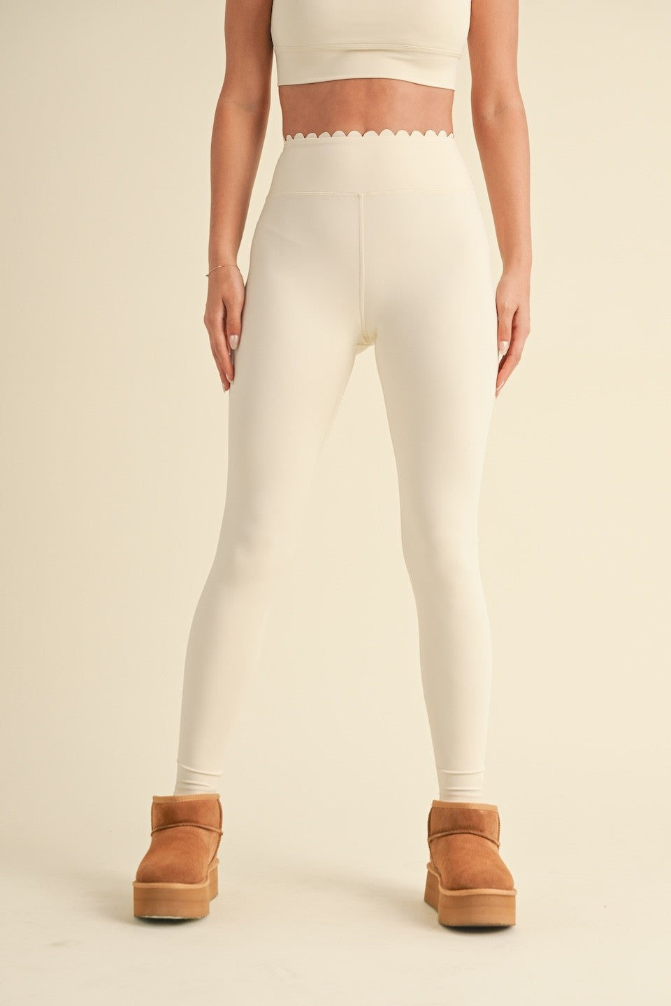 Sarah Scallop Leggings