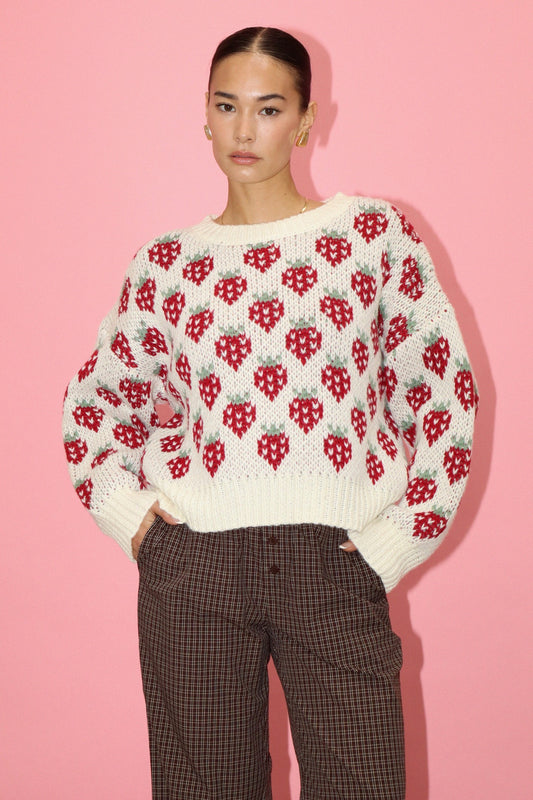 Strawberry Sweater