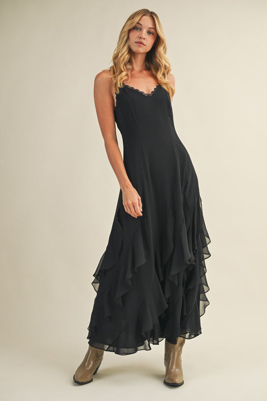 Jordyn Ruffle Maxi