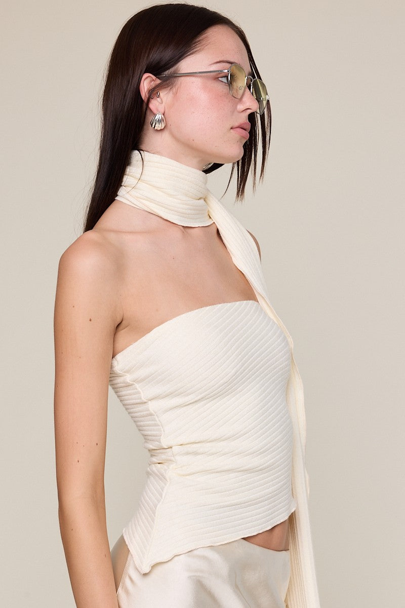 Laurie Tube Top + Scarf