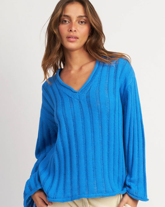 Blue Dream Knit Sweater