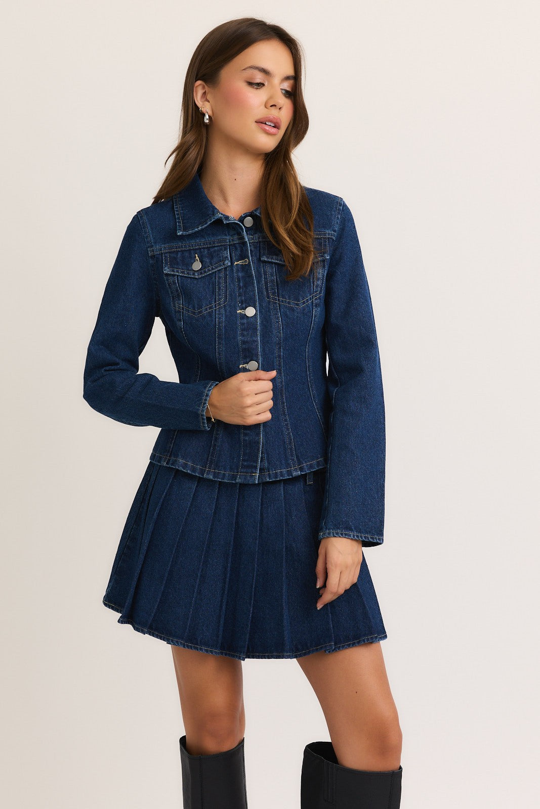 Georgie Denim Skirt