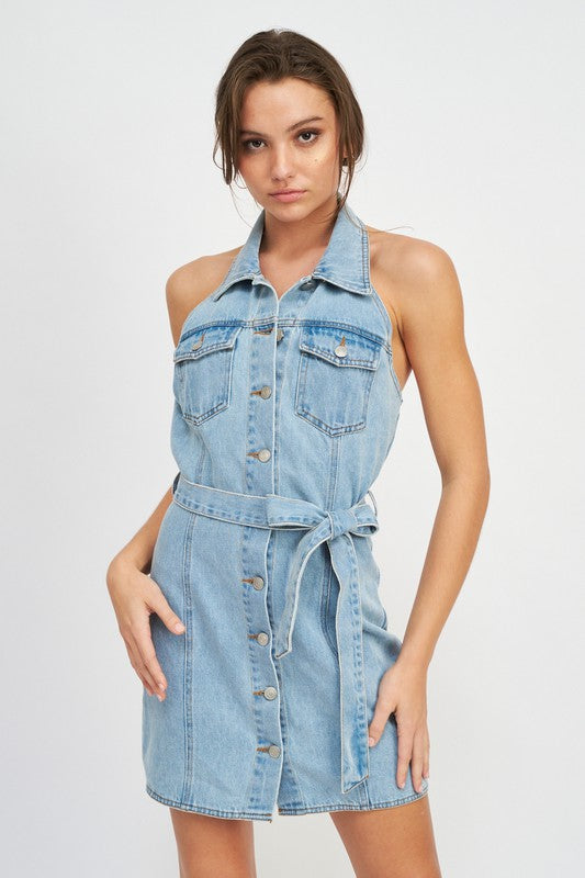 Sunday Crush Denim Mini
