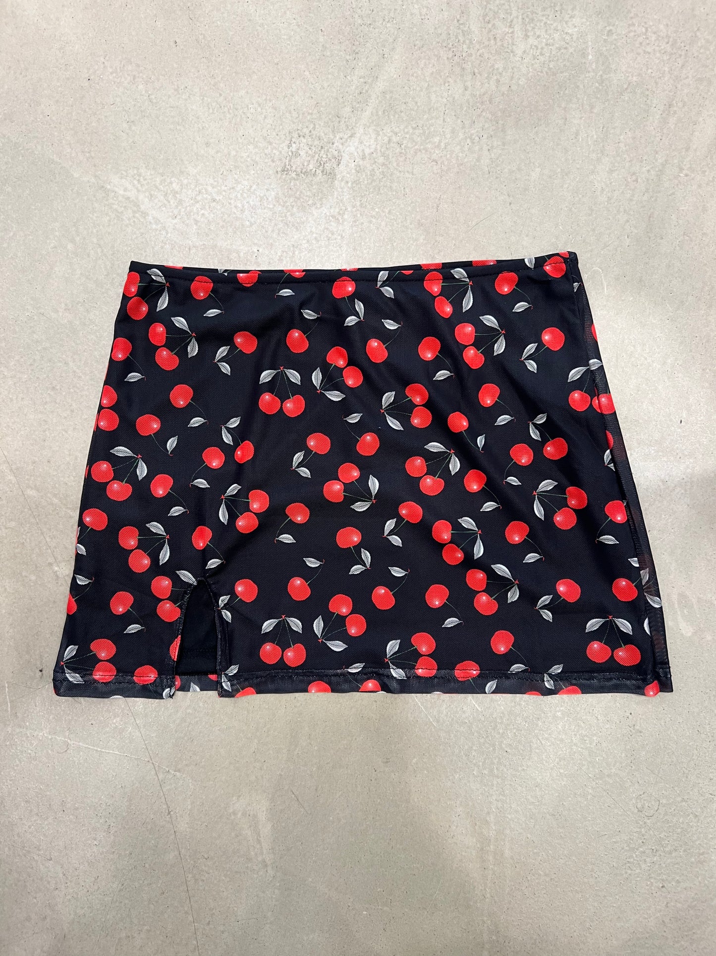 Cherry Picking Mini Skirt