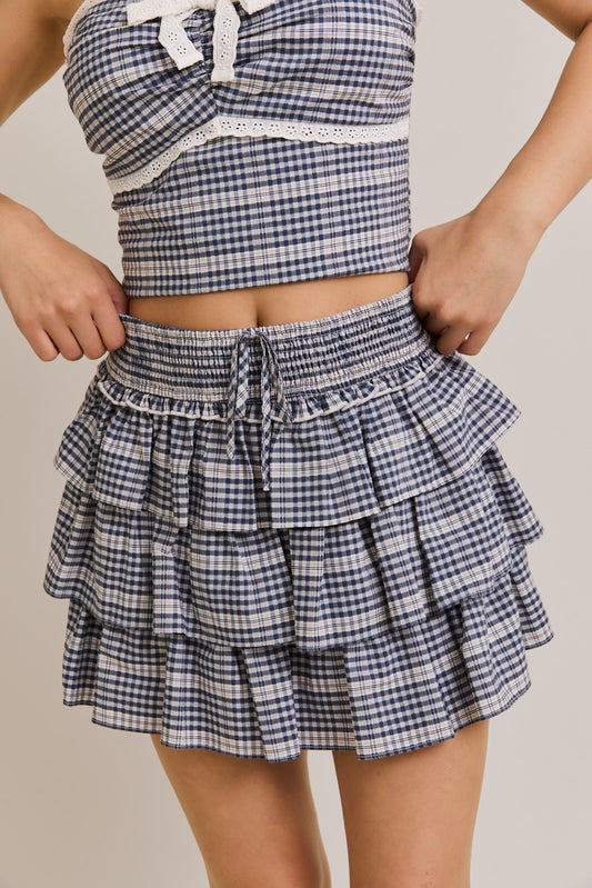 Layla Ruffle Mini Skirt