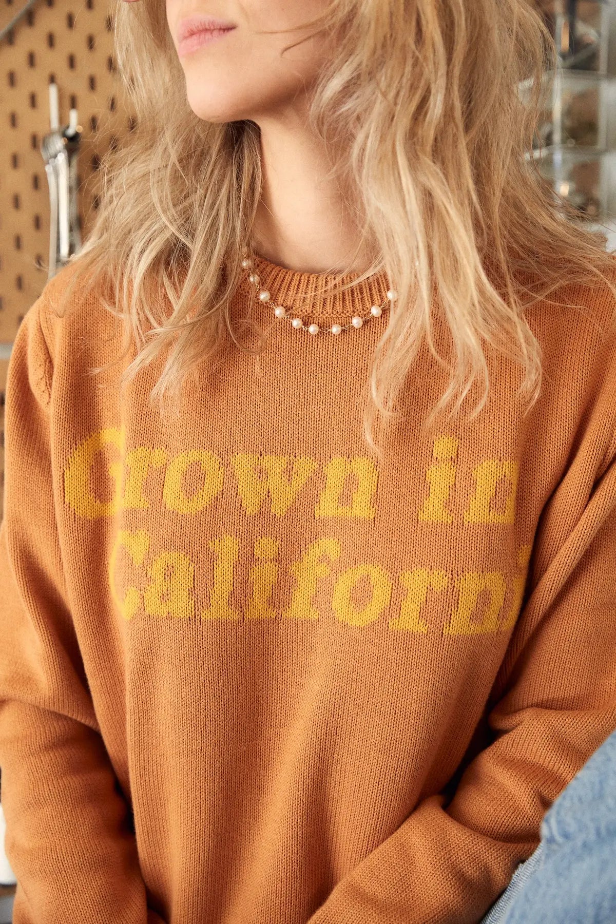 Grown in California Knit Sweater