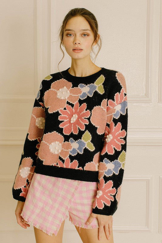 Wonderland floral Sweater