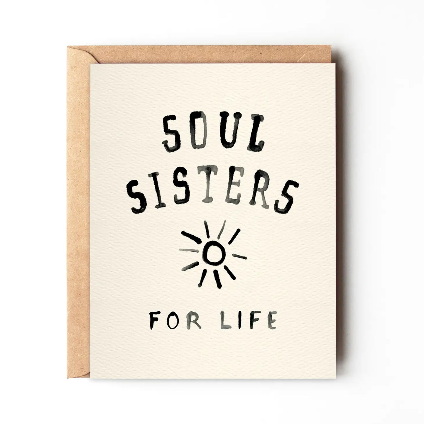 Soul Sister for life - Card