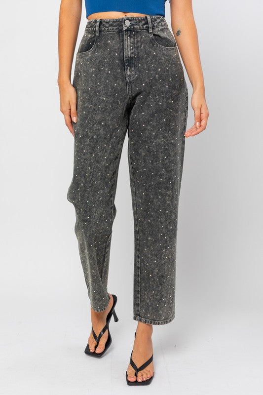 Next Level Rhinestone Jeans